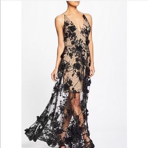 Dress the Population
Sidney 3D Floral Plunging V-Neck Sleeveless Maxi Dress